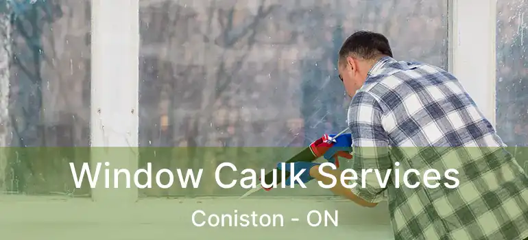  Window Caulk Services Coniston - ON
