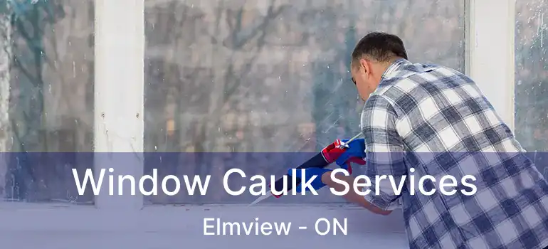  Window Caulk Services Elmview - ON