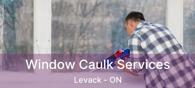  Window Caulk Services Levack - ON