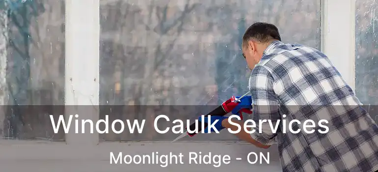  Window Caulk Services Moonlight Ridge - ON