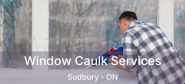  Window Caulk Services Sudbury - ON