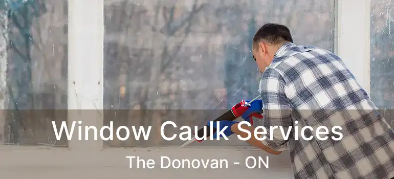  Window Caulk Services The Donovan - ON