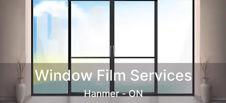 Window Film Services Hanmer - ON