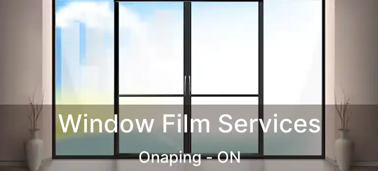  Window Film Services Onaping - ON