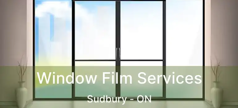  Window Film Services Sudbury - ON