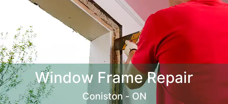  Window Frame Repair Coniston - ON
