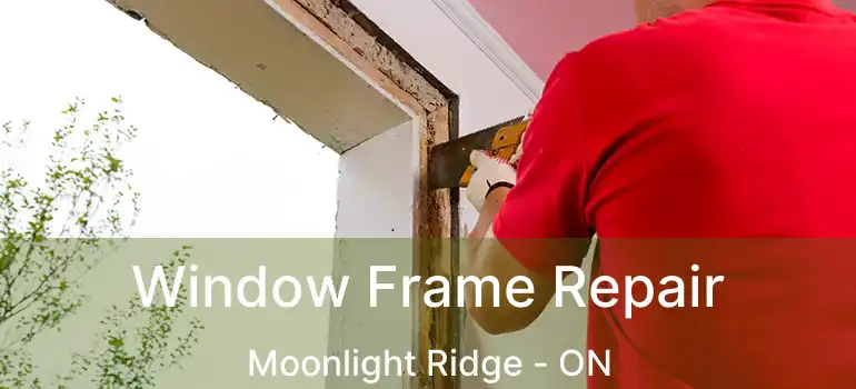  Window Frame Repair Moonlight Ridge - ON