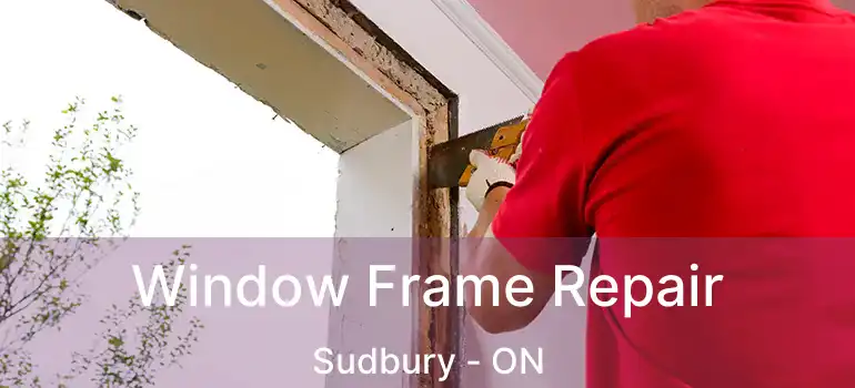  Window Frame Repair Sudbury - ON