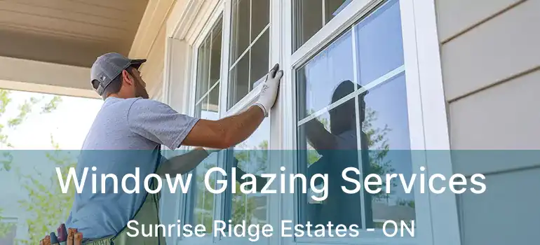  Window Glazing Services Sunrise Ridge Estates - ON