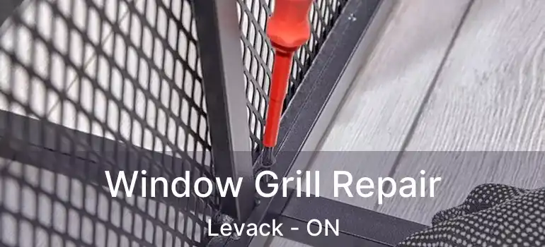  Window Grill Repair Levack - ON