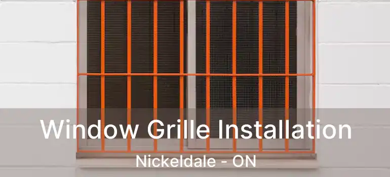  Window Grille Installation Nickeldale - ON