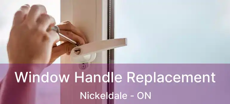  Window Handle Replacement Nickeldale - ON