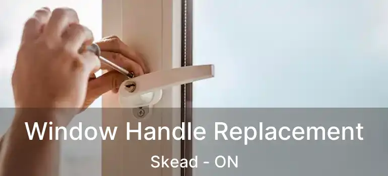  Window Handle Replacement Skead - ON