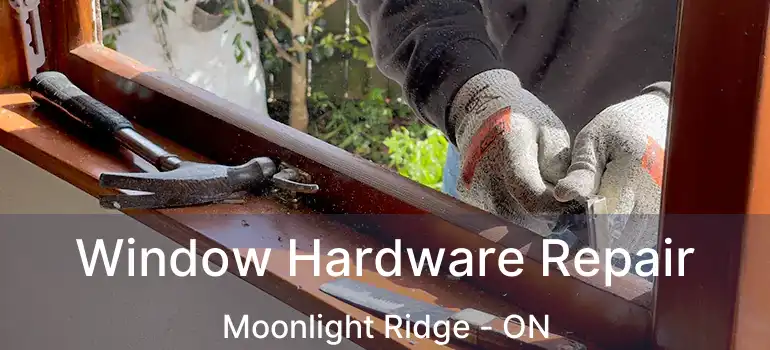  Window Hardware Repair Moonlight Ridge - ON