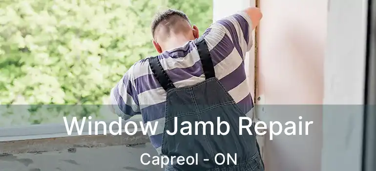  Window Jamb Repair Capreol - ON