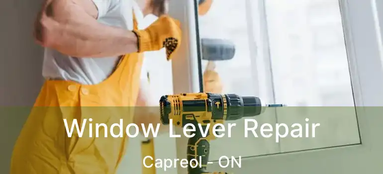  Window Lever Repair Capreol - ON