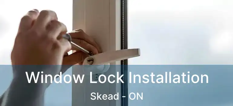  Window Lock Installation Skead - ON