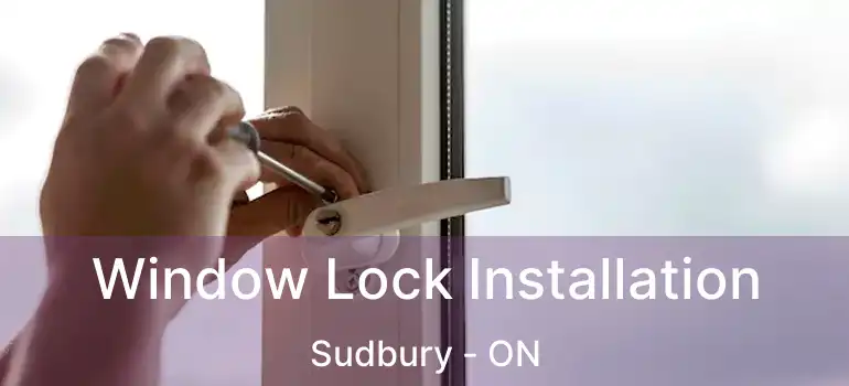 Window Lock Installation Sudbury - ON