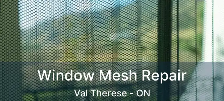  Window Mesh Repair Val Therese - ON