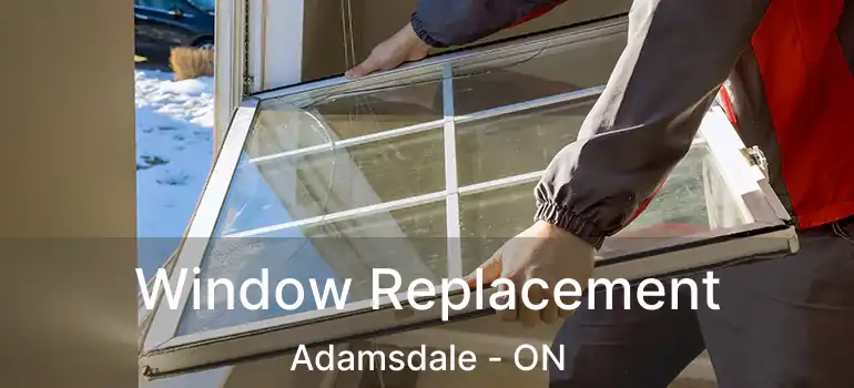  Window Replacement Adamsdale - ON