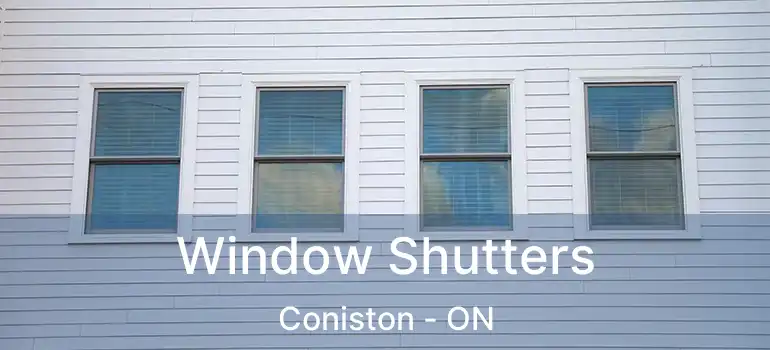  Window Shutters Coniston - ON