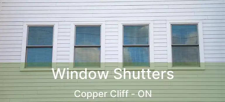  Window Shutters Copper Cliff - ON