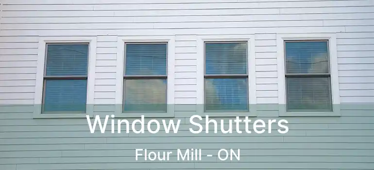  Window Shutters Flour Mill - ON