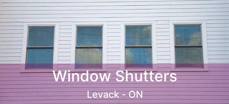  Window Shutters Levack - ON