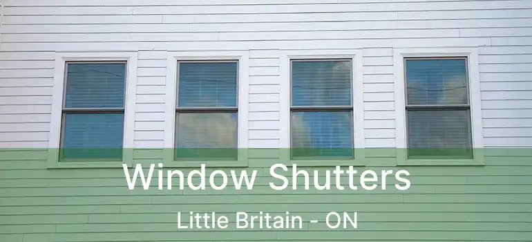  Window Shutters Little Britain - ON