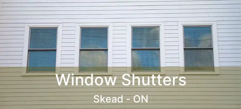  Window Shutters Skead - ON