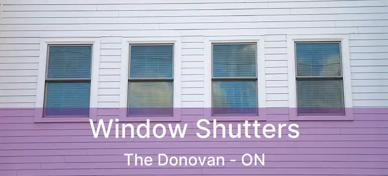 Window Shutters The Donovan - ON