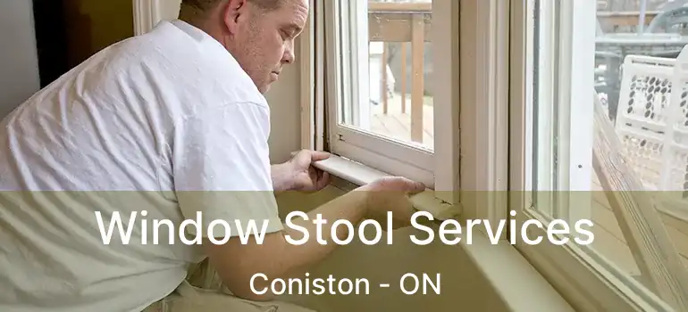  Window Stool Services Coniston - ON
