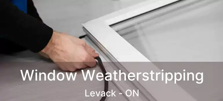  Window Weatherstripping Levack - ON