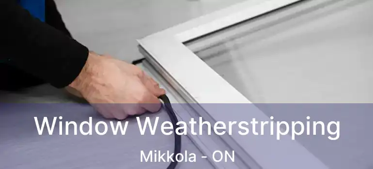  Window Weatherstripping Mikkola - ON