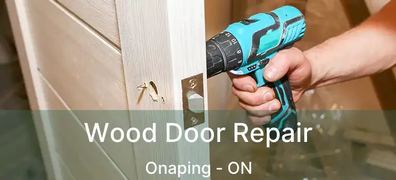  Wood Door Repair Onaping - ON