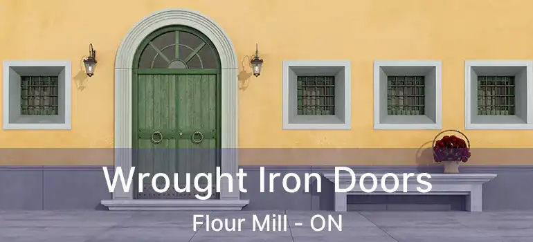  Wrought Iron Doors Flour Mill - ON