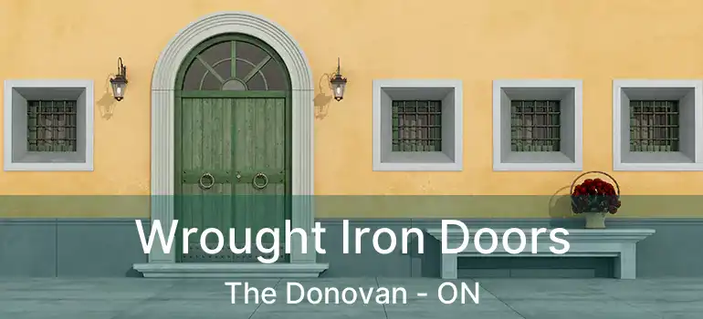  Wrought Iron Doors The Donovan - ON